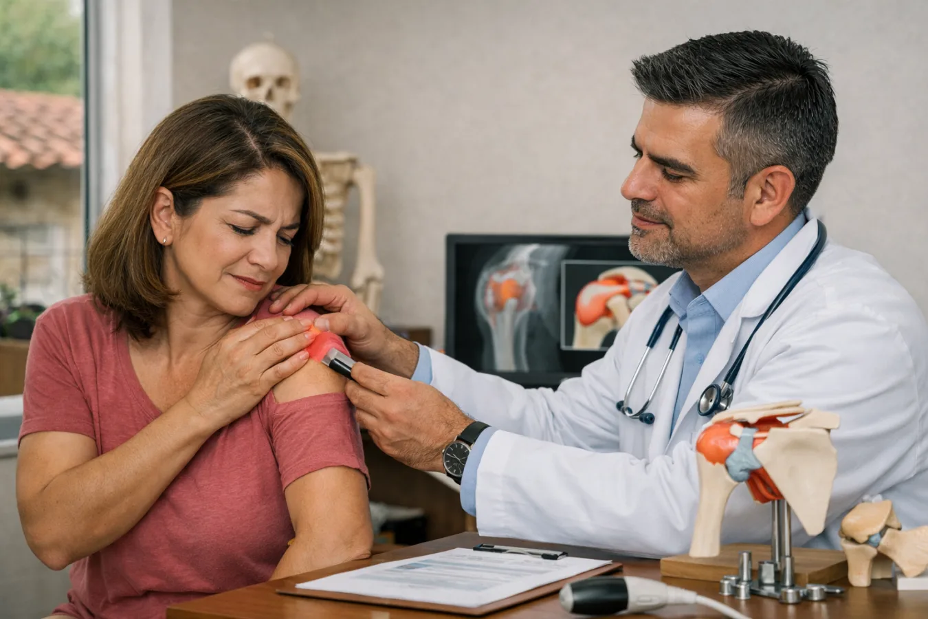 Bursitis y dolor articular en San Juan del Río, Querétaro